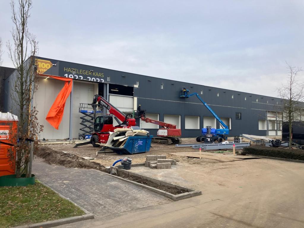 Uitbreiding Hazeleger Kaas 2e fase!