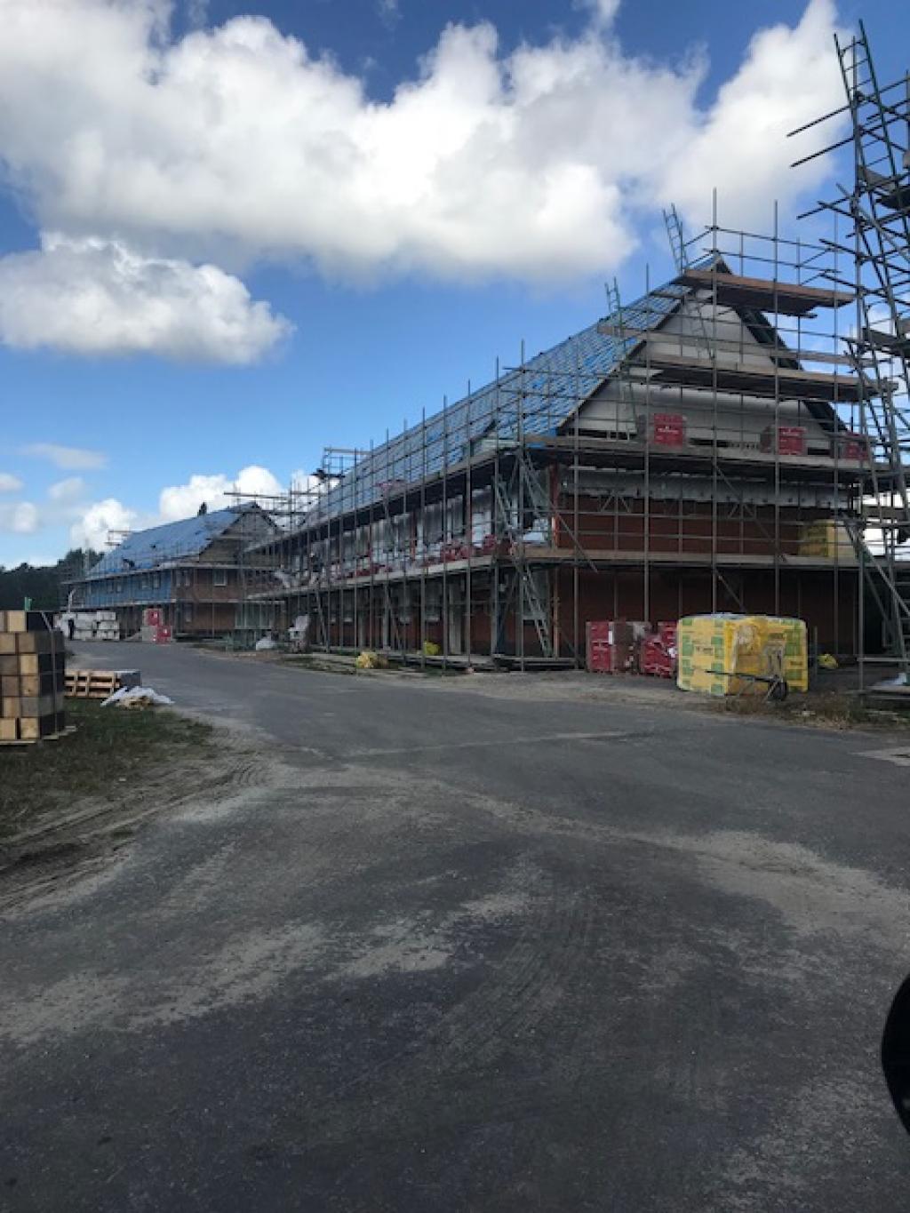 De huurwoningen in de wijk Holzenbosch in Voorthuizen zijn opgeleverd