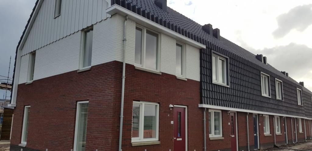 De huurwoningen in de wijk Holzenbosch in Voorthuizen zijn opgeleverd